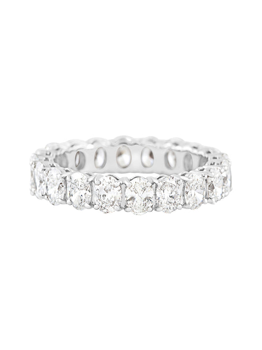 Timeless Oval Eternity Band