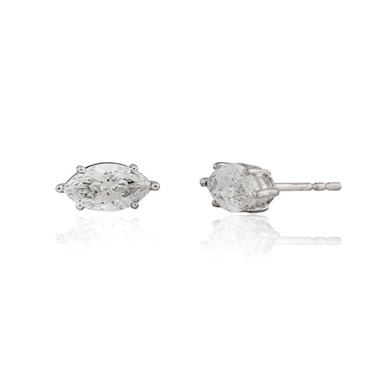 Timeless Marquise Stud Earrings - Lab Editions