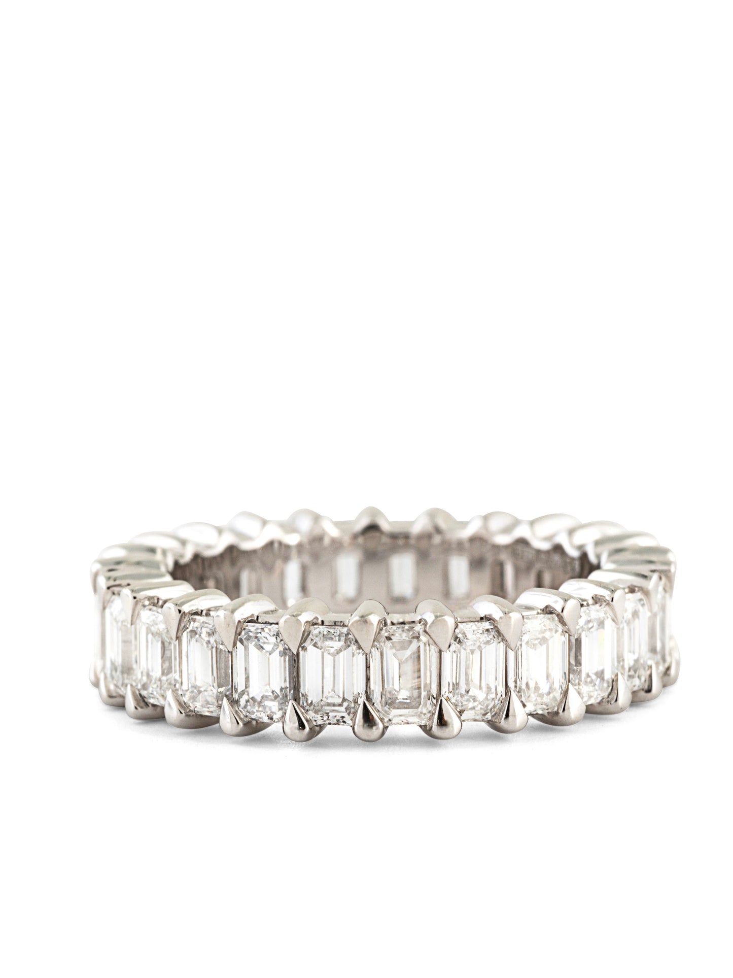 Timeless Emerald Eternity Band