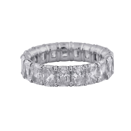 Timeless Radiant Eternity Ring - Lab Editions